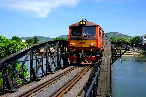 Bild 1000 Kilometer mit dem Zug vom Sden in den Norden Thailands