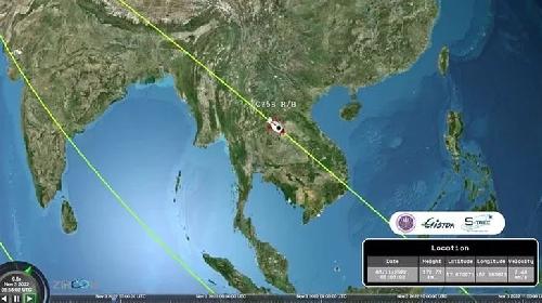 Chinesische Raketenstufe bedroht Thailand - Reisenews Thailand - Bild 2