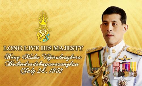 Herzlichen Glckwunsch Majestt Knig Maha Vajiralongkorn - Reisenews Thailand - Bild 2