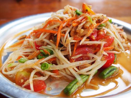 Som Tam - Papaya Salat - Thailand Blog - Bild 1