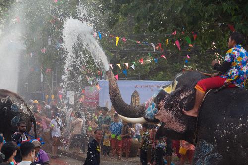 Bild Songkran-Feierlichkeiten bisher vom Besten