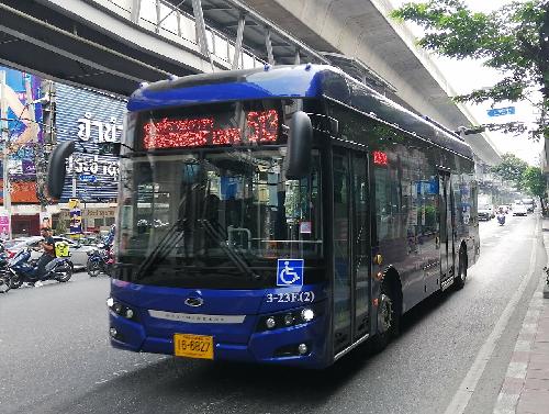 Bangkok BEV Bus - Picture CC by Patiparn.Nice2002bkk