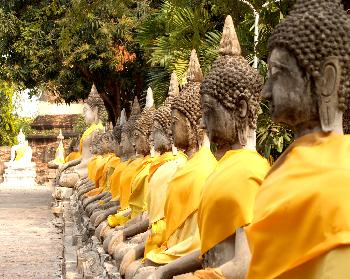 Zoom Wat Phra Si Sanphet Sehenswertes Ayutthaya - 1