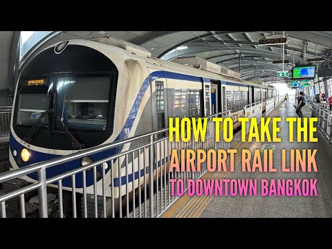 How to Take the Airport Rail Link to Bangkok - Bangkok Video
