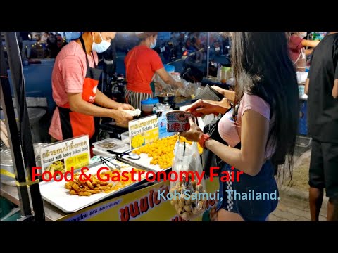 Nathon Night Food Market - Koh Samui Video