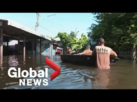 Start Video berschwemmungen in Lopburi 