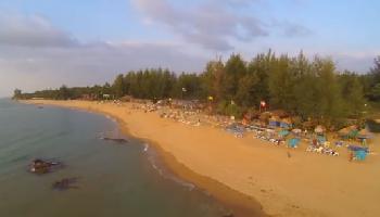 Start Video Bang Niang Beach Khao Lak Baden + Strand