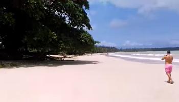 Start Video White Sand Beach Khao Lak Baden + Strand