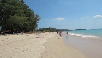 Das Strandleben am Log Beach Koh Lanta - Krabi Video