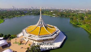 Suan Luang (King Rama IX Park) von oben - Bangkok Video