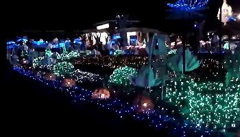 Der knigliche Garten bei Nacht - Tanzende Lichter - Chiang Mai Video