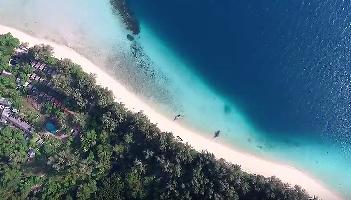 Start Video Paradiese Beach Koh Kradan Aerial Baden + Strand