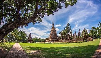 Start Video Sukhothai Historical Park in Zeitraffer Sehenwertes + Kultur