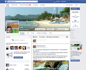 Siamislands bei Facebook