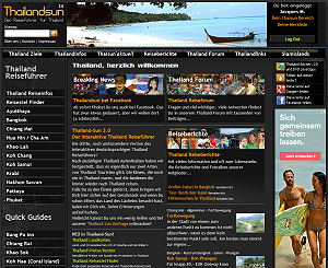 Thailandsun - Der interaktive Thailand Reiseführer