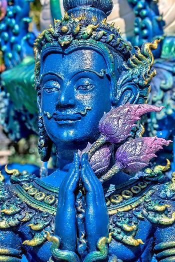 Der weisse und der Blaue Tempel - von Gergard Veer Bild 18 -  mit freundlicher Genehmigung von Veer 