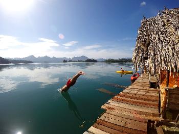 Chaeow Lan Lake - Khao Sok Dam - Bild 4