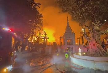 Brand im Dhara Devi - Bild 1