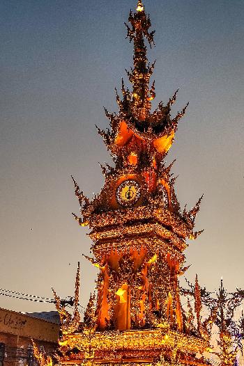 Chiang Rai Clocktower - Fotos von Gerhard Veer - Bild 3 - mit freundlicher Genehmigung von Veer 