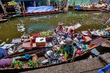 Damnoen Saduak - Floating Market - von Gerhard Veer - Bild 5 - mit freundlicher Genehmigung von Veer 