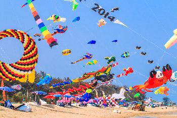 Drachenfestival: Pattaya Kite On The Beach - Bild 1 - mit freundlicher Genehmigung von  