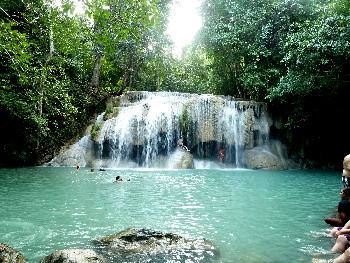 Zoom Erawan Nationalpark Provinz Kanchanaburi Bild 1
