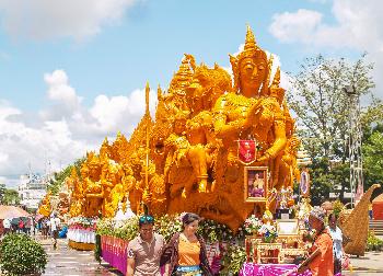 Kerzenfest in Ubon Ratchathani - Bild 3 - mit freundlicher Genehmigung von Veer