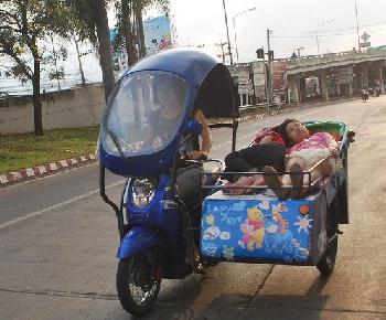 Thailands Lastenmopeds Bild 1 -