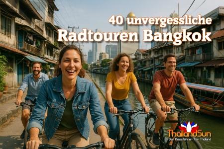 Unvergessliche Touren mit dem Rad durch Bangkok