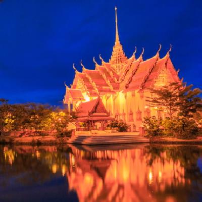 Unvergessliche Eindrcke im Mueang Boran Park in Bangkok