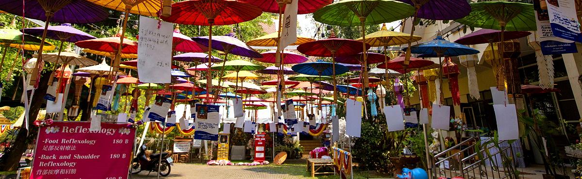 Bo Sang Umbrella Village - Chiang Mai Thailand