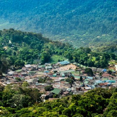 Das wunderbar gelegene Hmong Village Doi Pui