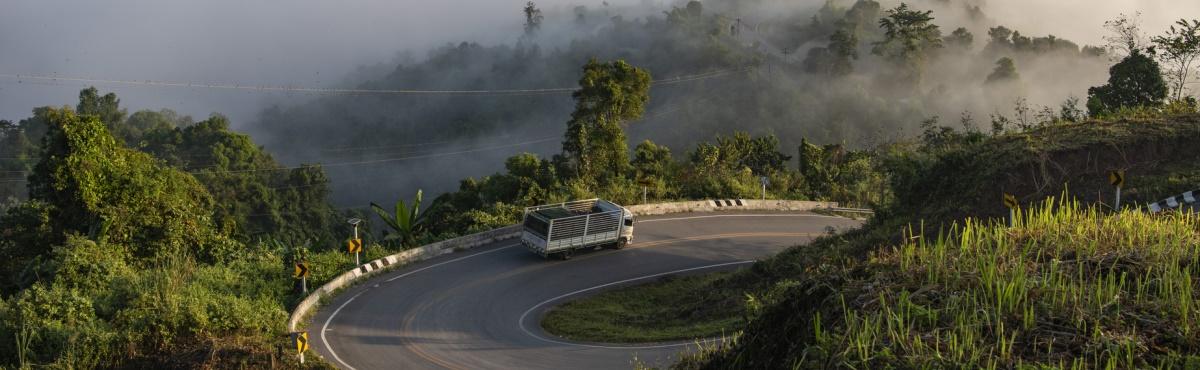 Highway 1081 - Nan Thailand