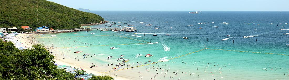 Bild Badeinsel Koh Larn oder Koh Lan vor der Kste Pattayas