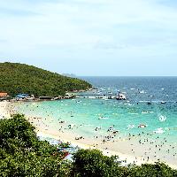 Koh Larn Badeinsel Koh Larn oder Koh Lan vor der Kste Pattayas