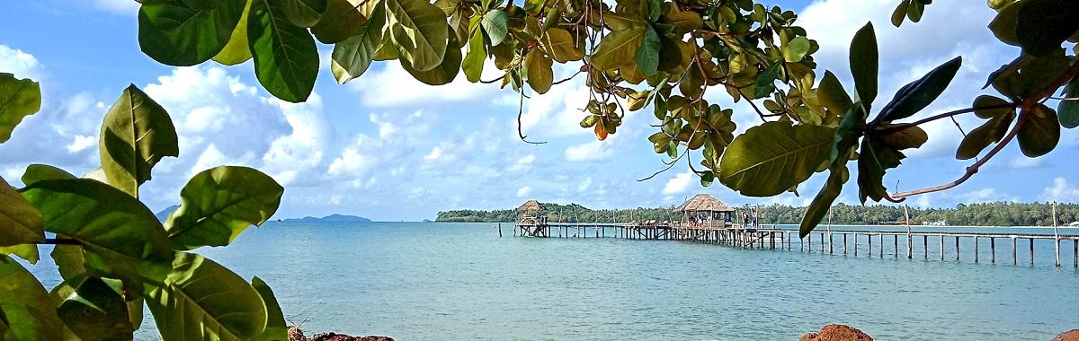 Bild Mit Kokospalmen bewachsenes Inselidyll Koh Maak (Ko Mak)