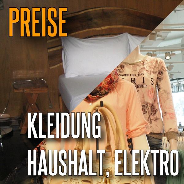 Preise Haushalt + Kleidung Thailand anzeigen