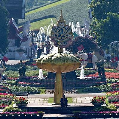 Ratchapruek Royal Park Chiang Mai - Der königliche Park Ratchapruek (Rajapruek)
