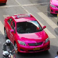 Taxis, Limousines und Mitfahrdienste in Thailand
