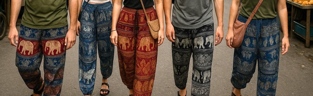 Elefantenhosen Thailand