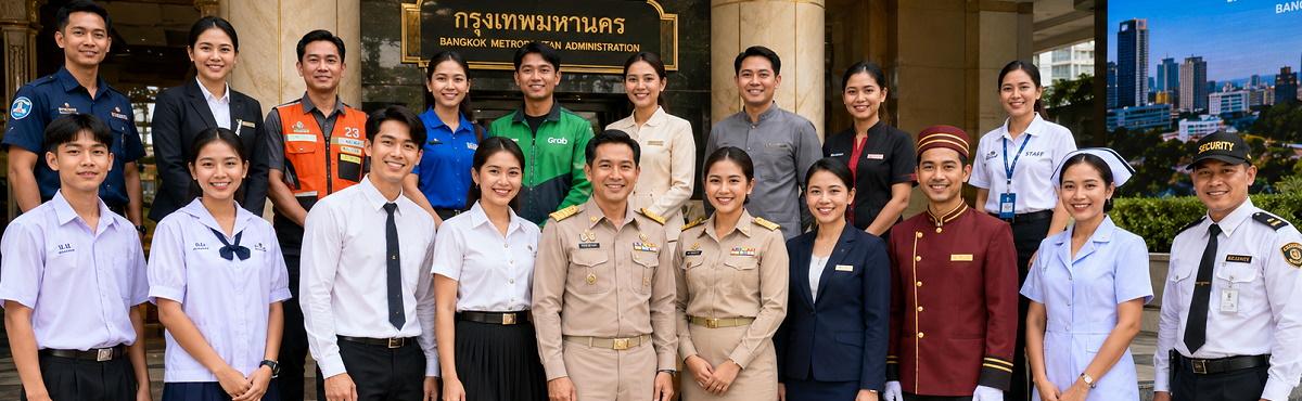 Uniformen Thailand
