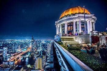 Hotel Zentrumsnähe Tower Club At Lebua in Bangkok - Bild 1
