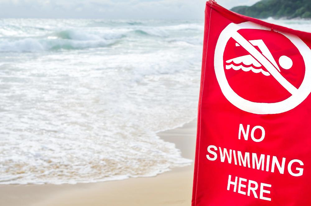 Achtung am Strand Gesundheit/Gefahren 0 Zoom Achtung am Strand Gesundheit/Gefahren 0