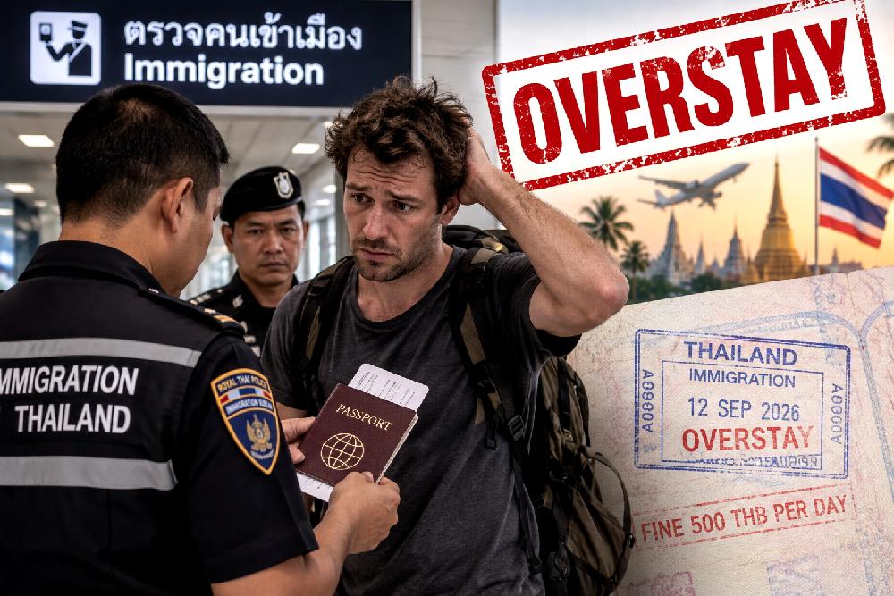 Overstay Visa + Bestimmungen - 1 Zoom Overstay Visa + Bestimmungen - 1