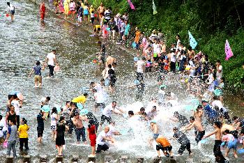 Das thail�ndische Neujahrsfest