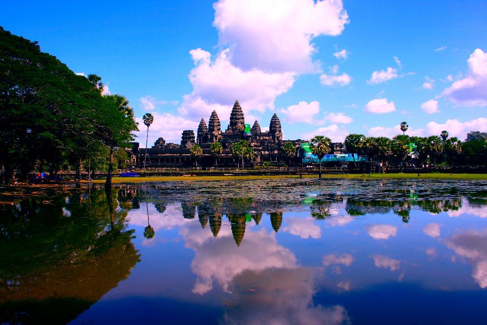 Zoom Achor Wat Kambodscha