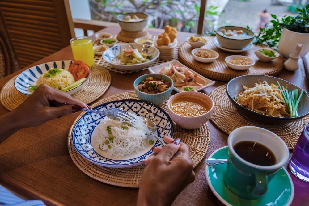 Thai Frühstück Essen + Trinken - 1 Zoom Thai Frühstück Essen + Trinken - 1