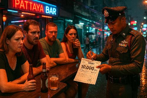 Bild 10.000 Baht frs Bier nach 24:00 Uhr - Thailands Tourismuslogik