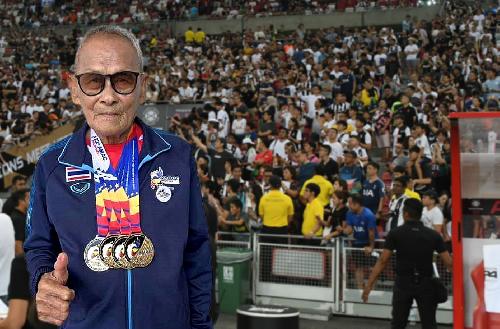 Bild 105-jhriger Thai verzaubert die World Masters Games