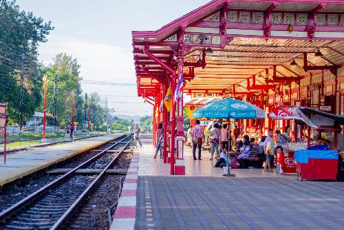 Bild 110 Jahre Eisenbahn in Hua Hin